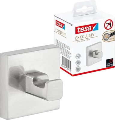 Obrázok produktu pre tesa Exxclusiv Handtuchhaken inkl. Klebelösung