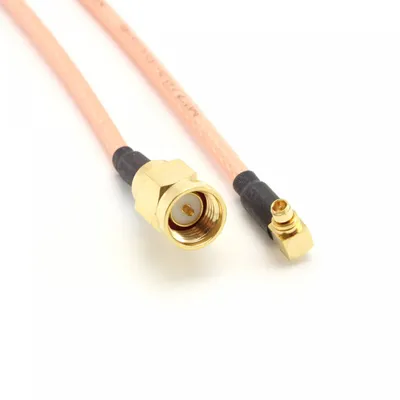 Produktbild von Pigtail Antennenkabel MMCX Male / SMA Male Steckverbinder 25cm