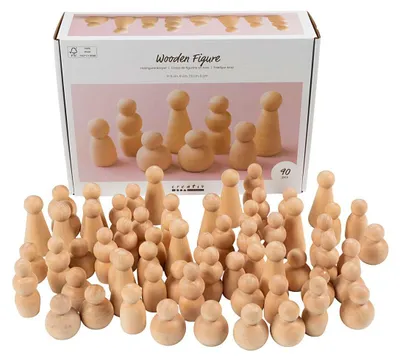 Produktbild von Creativ Company 544184, Bastelset für Kinder, Holz, Holz