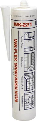 Obrázok produktu pre WEKEM WK 221 WK-FLEX sanitárny silikón biely 310 ml