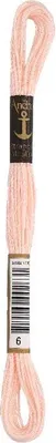 Produktbild von Anchor Sticktwist 8m, lachsrose, Baumwolle, Farbe 06, 6-fädig