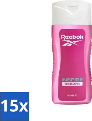 Zdjęcie produktu dla Reebok - Inspire Your Mind - Żel pod prysznic - 400 ml - Value pack - 15 szt