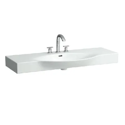 Zdjęcie produktu dla Laufen Palace - Umywalka meblowa 1200x510 mm, z 3 otworami na baterię, biała H8117040001081