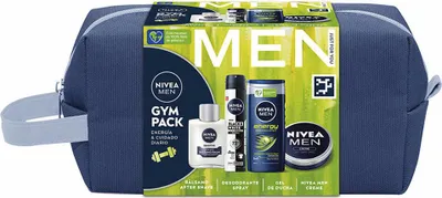 Image de NIVEA Men's Grooming Pack - 5 pièces avec trousse de toilette