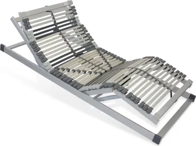 Produktbild von Elektrischer Lattenrost 140x220 - Nimbo 44 EKFV - 44 Leisten - Fertig montiert - 7-Zonen - Lattenrahmen - Elektrisch Verstellbar