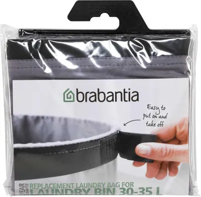 Produktbild von Brabantia Wäschekorb-Sack Ersatz für Wäschebox, 30-35 L  Grey
