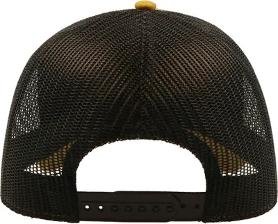 Image de Atlantis Casquette de camionneur Rapper avec 5 panneaux AB206 (taille unique) (jaune moutarde/noir)