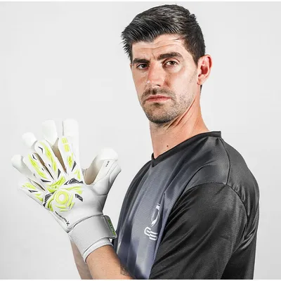 Productafbeelding van Elite Sport Neo Revolution X Gs (Courtois *Real Madrid*) Keepershandschoenen Heren - Wit / Lime / Antraciet | Maat: 9