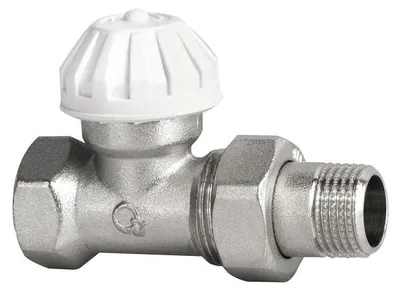 Obrázek produktu pro Termostatický Ventil B/Gł, Rovný, 1/2" – Dzaw Ter.401
