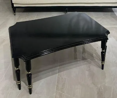 Produktbild von Casa Padrino Luxus Art Deco Couchtisch Schwarz / Gold - Rechteckiger Wohnzimmertisch - Wohnzimmer Möbel - Art Deco Möbel - Luxus Möbel - Luxus Einrichtung - Wohnzimmer Einrichtung
