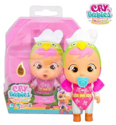 Produktbild von Cry Babies Magic Tears Beach Lora Puppe mit Strand-Überraschungen
