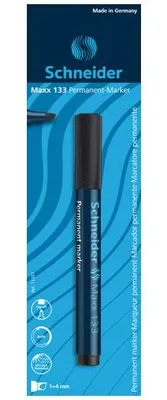 Produktbild von Schneider Permanent-Marker Maxx 133 schwarz, Blisterkarte mit 1 Stück