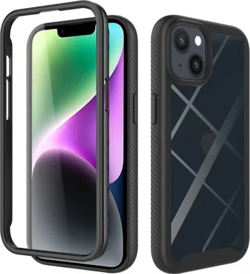 Obrázok produktu pre Techsuit Defense360 PRO kryt + ochrana displeja - iPhone 14 - čierna