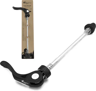 Obrázek produktu pro Rychloupínací mechanismus z hliníku - pro přední nebo zadní kolo