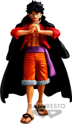 Produktbild von One Piece Monkey D. Ruffy Figur, 14 cm großes Sammlerspielzeug