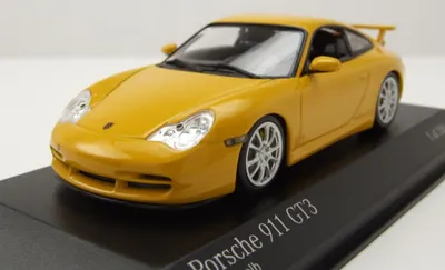 Produktbild von Minichamps 400062028 Porsche 911 GT3 2003 gelb 1:43