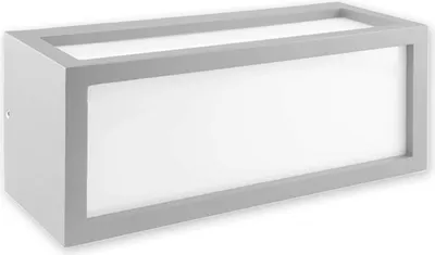 Produktbild von ISOLED Wandleuchte BOX-II 1xE27, IP54, weiß