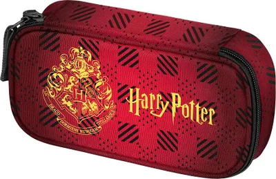 Zdjęcie produktu dla BAAGL Piórnik szkolny Harry Potter Hogwart bordowy