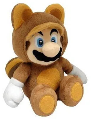 Produktbild von Nintendo Tanuki Mario Plüschfigur 28cm