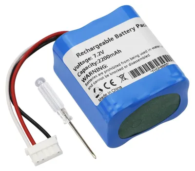 Ersatzakku für iRobot Braava 300–390T, 7,2 V, 2200 mAh