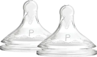 Produktbild von Dr Brown's Silikonsauger Babyflasche Sauger 2er Pack ab 0 Monate Preemie