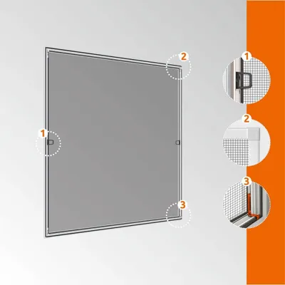 Produktbild von IS Plus Rahmen Fenster 100x120cm W.