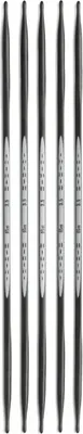 Produktbild von Strumpfstricknadel Ergonomics Carbon 2,00 mm 15 cm schwarz-weiß 5 St