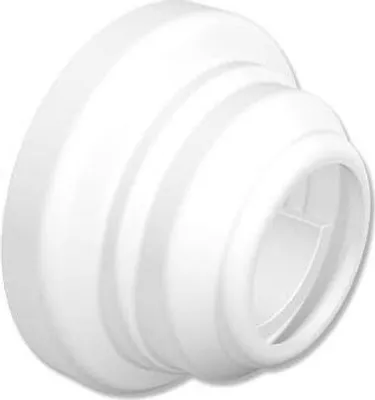 Produktbild von Interdeco Wandlager / Nischenträger für Gardinenstangen 28 mm Ø Weiß