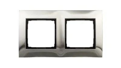 Immagine prodotto di Telaio doppio in acciaio inox Simon 54 Premium DR2/61