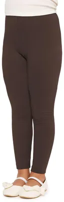 Image de Merry Style filles leggings longs en coton MS10-225 (marron,122)
