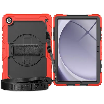 Produktbild von 4in1 Case für Samsung Galaxy Tab A9+ Plus 2023 X210 X215 11 Zoll Hülle Stoßfest Schutz + Standfuß