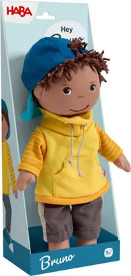 Produktbild von HABA Stoffpuppe Kuschelpuppe Bruno 2014438001