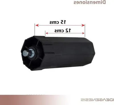 Obrázek produktu pro Kovová zarážka rolety – kryt rolety – oprava rolety – kovová rukojeť – 60 mm – černá