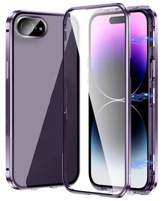Immagine prodotto di Custodia per Apple iPhone 17e / 16e: custodia con protezione magnetica a 360°, in vetro e metallo