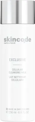 Obrázok produktu pre Skincode SCEXCCM200, čistiace mlieko, Ženy, Suchá koža, Normálna pleť, Čistiace, Výživný, Fľaša, Paraben