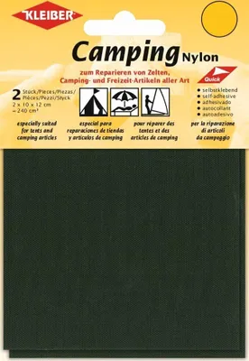 Produktbild von KLEIBER Camping-Flicken Nylon selbstklebend khaki 2 Stück