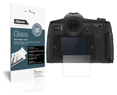 Produktbild von 2x Schutzfolie für Leica S3 matt - Anti-Shock 9H Folie Glass Kunststoffglas