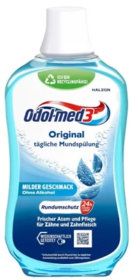 Produktbild von Odol-med3 Original Mouthwash Alcohol-Free 500ml