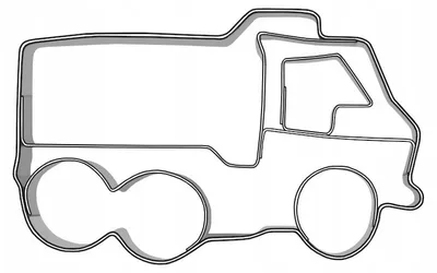 Produktbild von EkoForemki LKW-Ausstecher 8 cm Keksausstecher Fahrzeugform