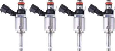 Produktbild von Uposao Kraftstoffeinspritzventil, für Renault Megane Scenic Dacia Duster, 4 Stück.