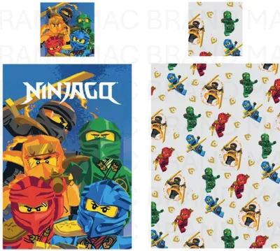 Produktbild von Lego Ninjago Sanctuary Bettwäsche 135x200cm /80x80cm