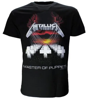Produktbild von Metallica Master Of Puppets T-Shirt - Band Merch - L