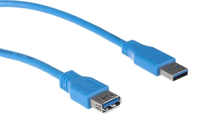 Obrázok produktu pre Predlžovací kábel USB 3 m pripojovací kábel predlžovací konektor do zásuvky