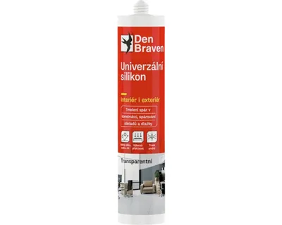 Obrázek produktu pro DEN BRAVEN silikon univerzální 280ml transparentní 30121RL