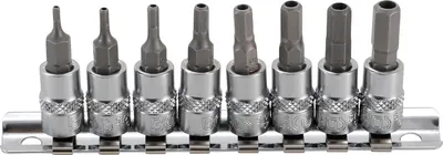 Obrázek produktu pro BGS technic Bit Socket Set, Chrom-vanadiová ocel, 134 mm, 38 mm, 134 g