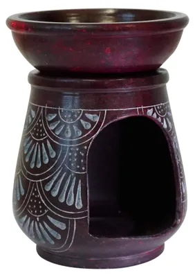 Räucherstövchen & Duftlampe Softstone, H 11,5 cm, Ø 9 cm