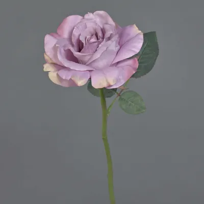 Produktbild von artplants.de Künstliche Blume Rose CIAH, helllila, 30cm, Ø 13cm - Kunstrose