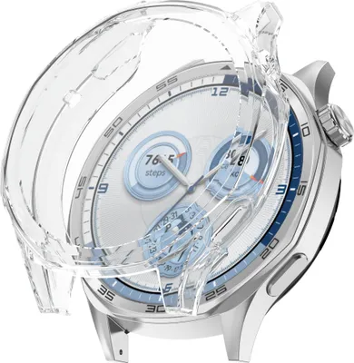 Produktbild von Strap-it Soft TPU-Schutzhülle - Hülle geeignet für Huawei Watch GT 5 - 46mm (transparent)