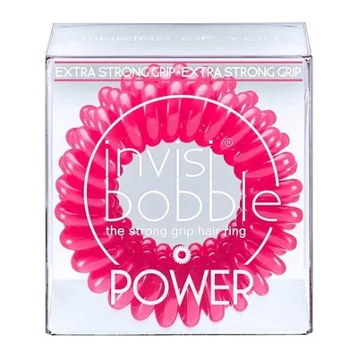 Produktbild von Invisibobble Power Rosa Haargummis, 3er-Set