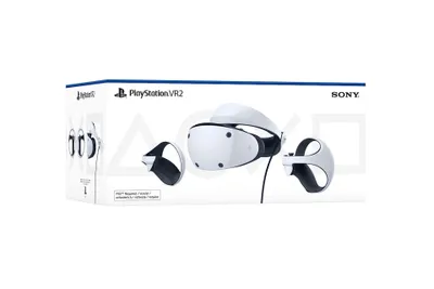 Zdjęcie produktu dla Sony PlayStation VR2, Dedykowany wyświetlacz montowany na głowie, Czarny, Biały, 110°, Monochromatyczny, 110°, 120 Hz